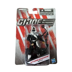 GI Joe Storm Shadow Ninja 3.75” Action Figure Collectible 2011 Sealed
